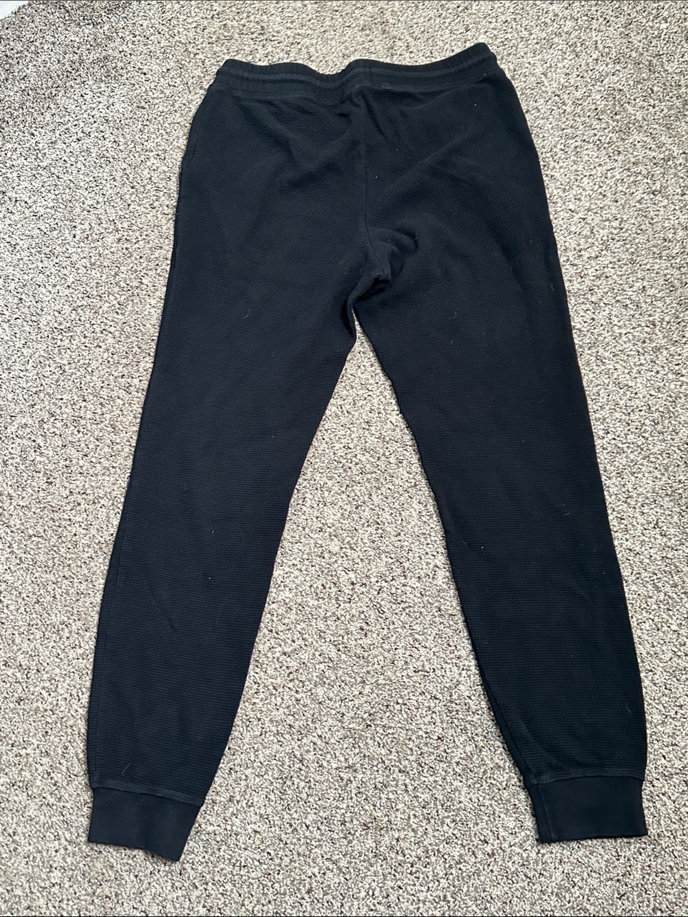 Pact organic cotton Black Thermal Jogger Pants with Drawstring size s - Picture 7 of 8